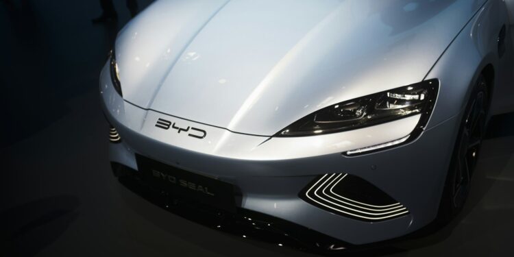BYD elektrische auto's