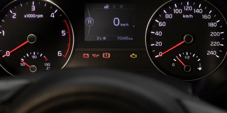 Dashboard waarschuwingslampjes auto