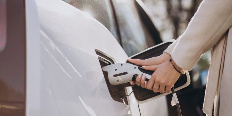 Elektrische auto opladen