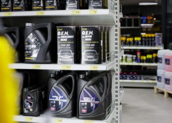 motorolie tankstation