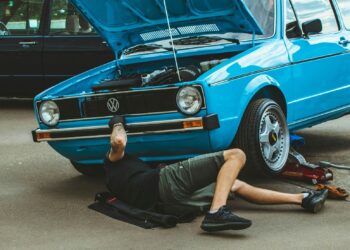 auto repareren op eigen terrein