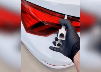 Kwetsbaar achterlicht bij Skoda