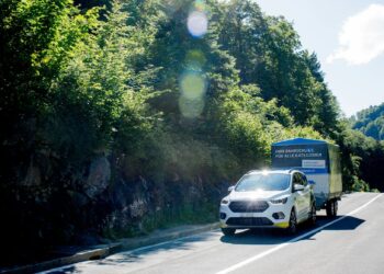 lading uitsteken auto