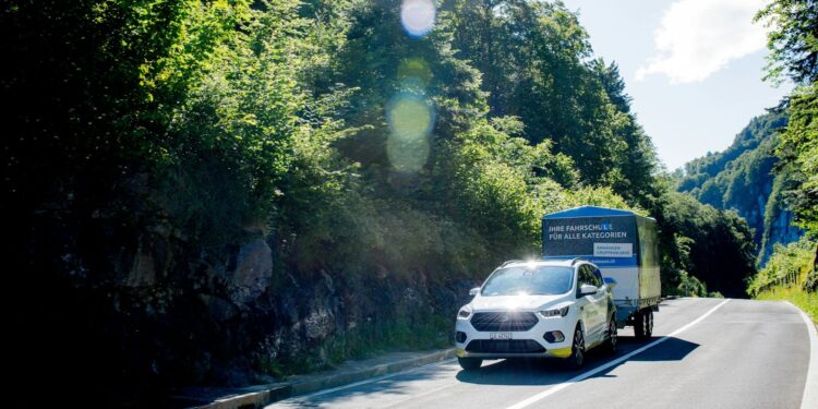 lading uitsteken auto