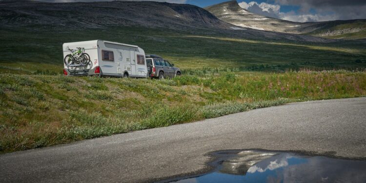 maximale snelheden caravan