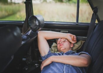 slapen in je auto