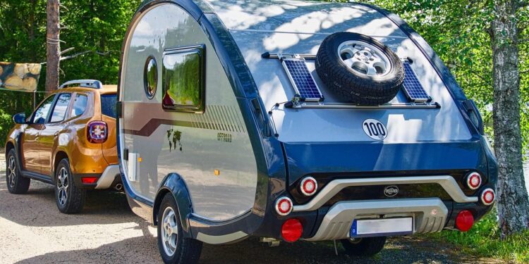 vakantie met caravan of vouwwagen