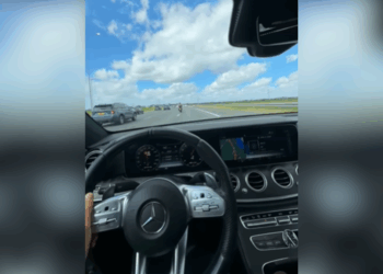 wegpiraterij vastgelegd