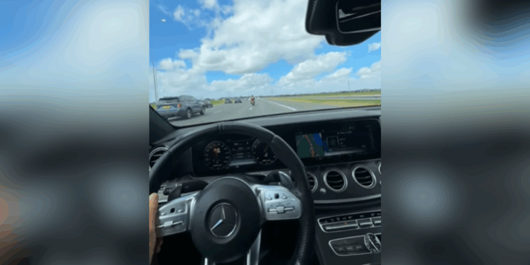 wegpiraterij vastgelegd