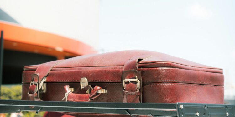 Auto volgeladen op vakantie