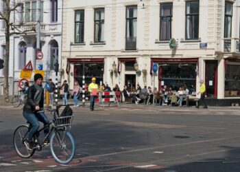 fietssnelheid in steden