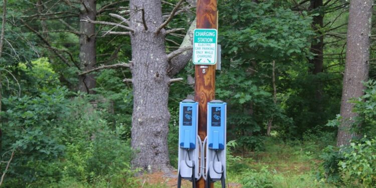 laadpalen op campings