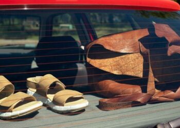 Rijden op slippers of Crocs