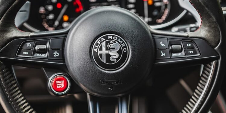 Alfa Romeo bestuurder