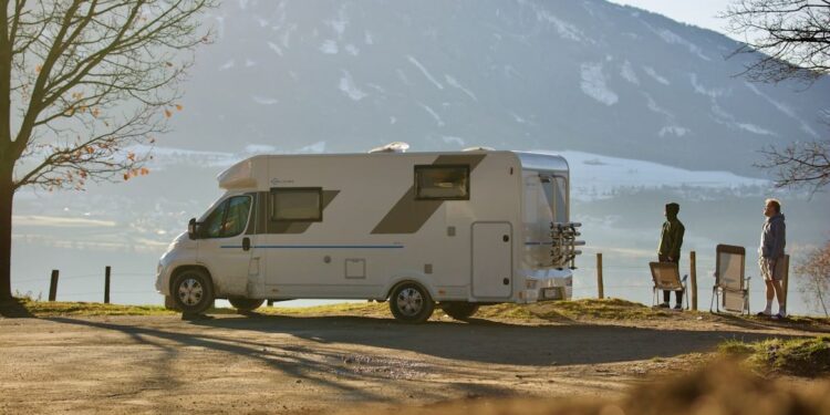 camper en caravan stalling