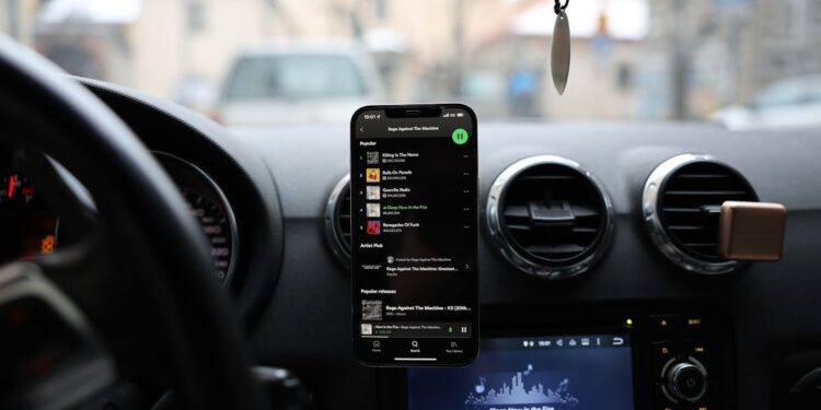Spotify op Android Auto