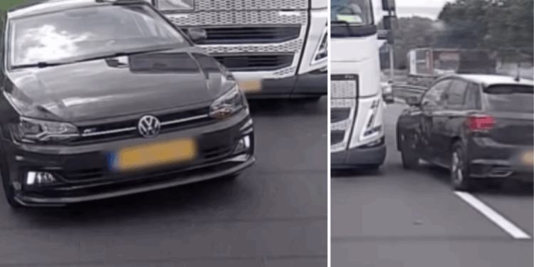 Volkswagen Polo ongeluk