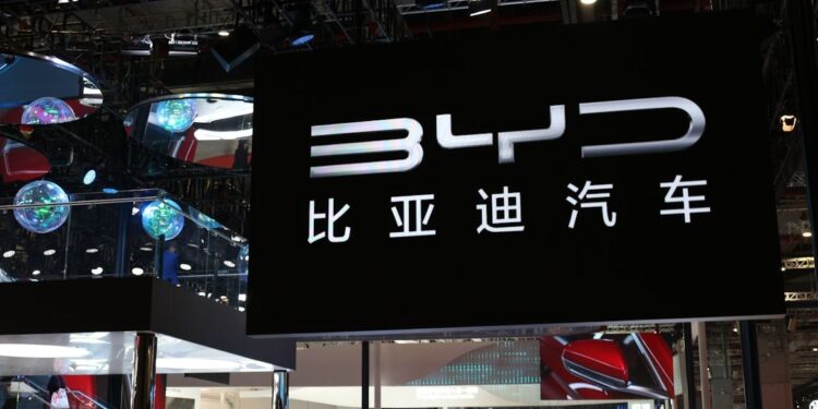 BYD elektrische auto's