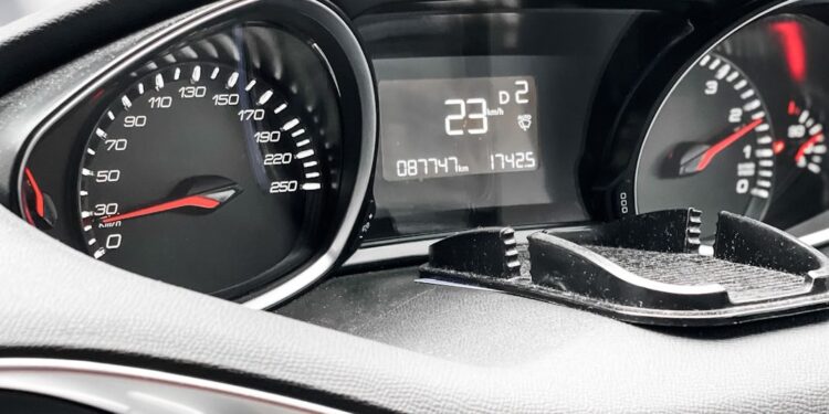snelheidsmeter auto