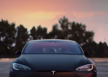 Tesla elektrische auto