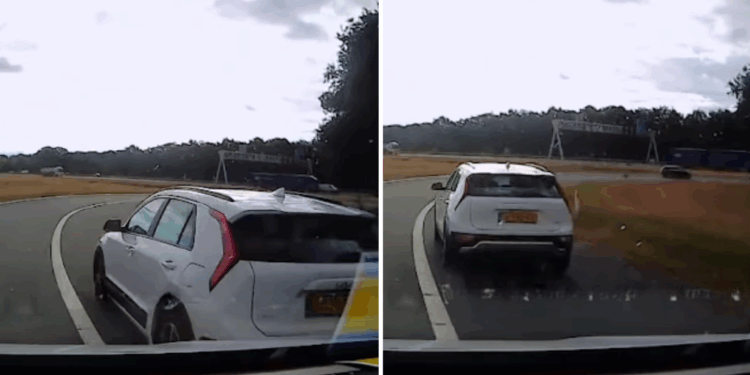 vluchtstrook inhalen