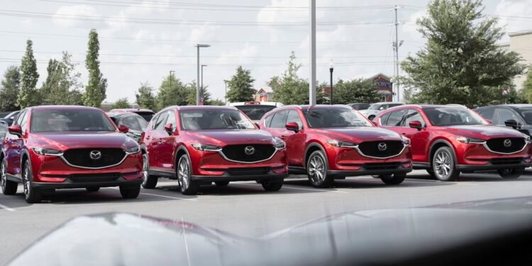 Mazda verkoopcijfers