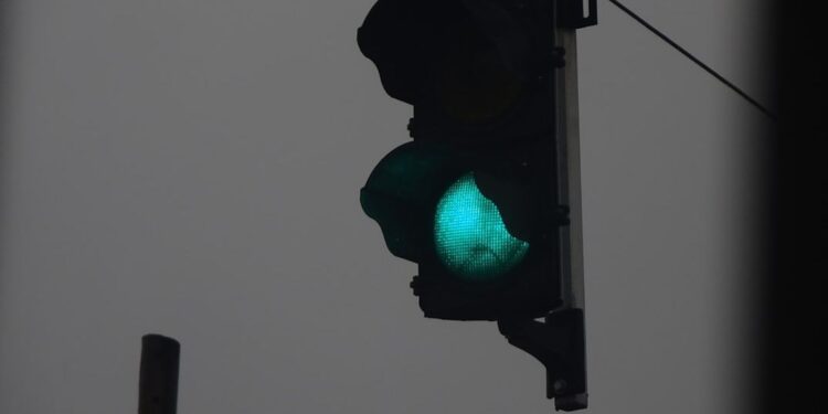 boete groen licht