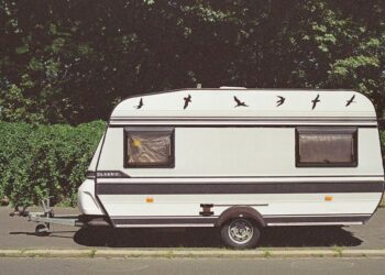 Elektrische auto en caravan